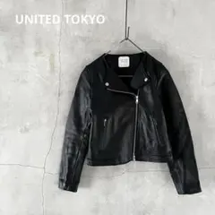 UNITED TOKYOユナイテッドトウキョウ　ラムレザーライダースジャケット