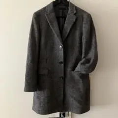 UNIQLO グレンチェック チェスターコート