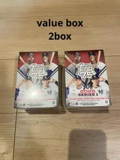topps 2026 series1 value box 未開封　2box