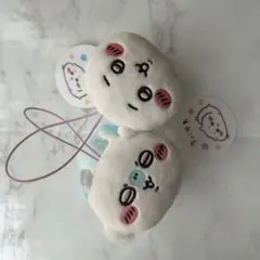 ちいかわ　ねそべりマスコット　ちいかわ&モモンガ