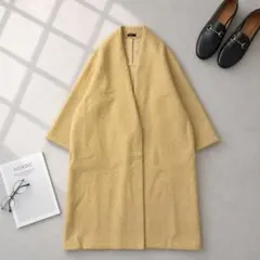 ★美品◆シップス◆ニードルシャギー羽織りYEのサムネイル