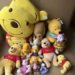 ディズニー　くまのプーさん ぬいぐるみセット