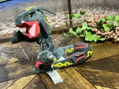 黒いレックウザ　ポケモンフィット　ぬいぐるみ　pokemon fit