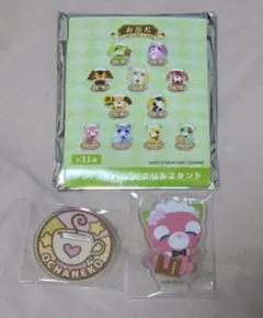 お茶犬 カプコン カフェ アクリルスタンド サクラ