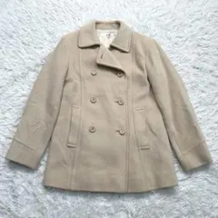 もちもち 23区ベージュ ウール混合 ピーコート ダブルブレスト 2026年最新】Yahoo!オークション -23区 コート pコートの中古品・新品