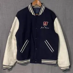 ト*シ様 60s UNION EMBLEM アワードジャケット ウール スタジャ - メルカリ