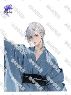 kokoshop オリジナル　人物ステッカーNo.345