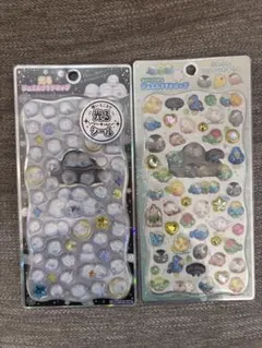 ふわふわとりのなかまたち　光るジュエルプチドロップ　シマエナガ