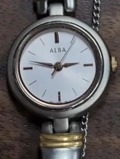 ALBA レディース 腕時計 クォーツ コンビカラー