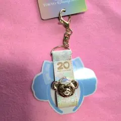 新品　カチューシャホルダー　カラフルハピネス　２０周年　ダフフレ　ダッフィー