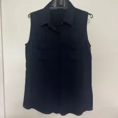 ネイビー ノースリーブ チュニックのサムネイル