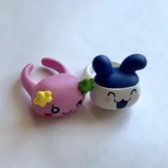 みみっち　ふらわっち　たまごっち　指輪　リング　ガチャ　ぷくっとリング