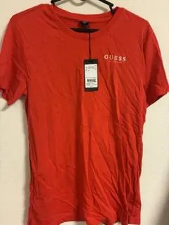 【新品】GUESS ゲス Tシャツ レッド ロゴ XSのサムネイル