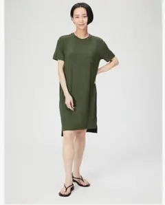 〆[Amazon Essentials] Tシャツ ポケット付きSサイズ カーキ