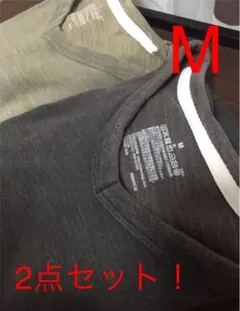 メンズTシャツ Ｖネック 無印良品 2点セット！