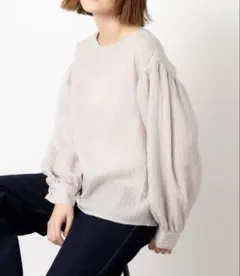 オペークドットクリップ シャツ