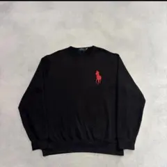 POLO Ralph Lauren ビッグポニー　y2k Sweatshirt