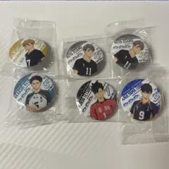 ハイキュー くら寿司コラボ 缶バッジセット