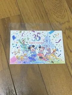 東京ディズニーランド 35周年 ポストカード