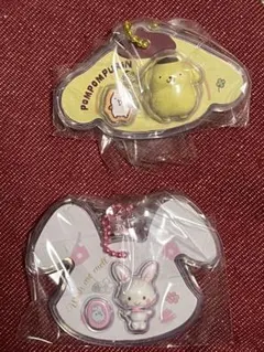 サンリオ　パッケージチャーム　プリン、ミーメル