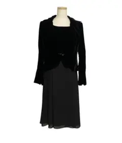 ソワールドルチェ ブラックドレス 9号　東京ソワール　ブラックフォーマル　M 2025年最新】ソワールドルチェ ドレスの人気アイテム - メルカリ