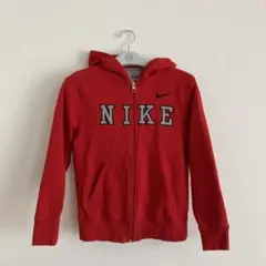 Nike レッド フルジップパーカー