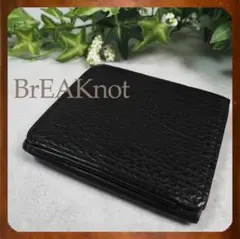 BrEAknoT ブレイクノット Minitto シャークスキン ミニ財布 右利 BrEAknoT ブレイクノット Minitto シャークスキン ミニ財布 右利