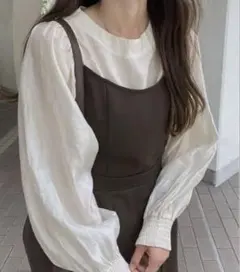 【新品未使用】LAUIR バックリボンマーメイドキャミソールワンピース