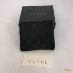 GUCCI グッチ GG柄 キャンバス レザー二つ折り財布 コンパクトウォレット