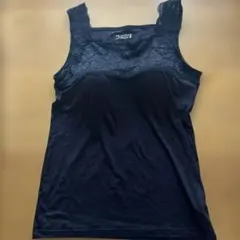 HK WORKS LONDON カップ付きキャミソール ブラック LLのサムネイル