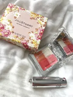 【新品未使用】ジルスチュアート　チーク　ミックスブラッシュコンパクト