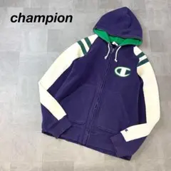 サンプル品 champion ビッグロゴ スウェットパーカー