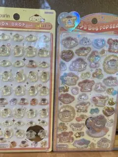 ボンボンドロップシールmini　うるちゅるポップシール　ポムポムプリン 正規品