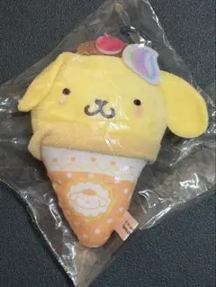 폼폼푸린 アイスクリーム マスコット ぬいぐるみ 가챠