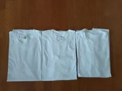 クルーネックTシャツ 3枚セット　2XL ホワイト 綿100%