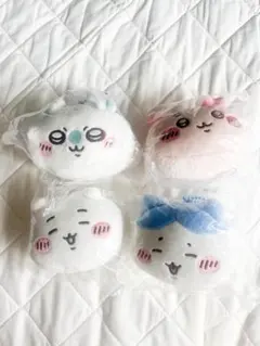ちいかわ　もちもちフェイスマスコット　4個セット