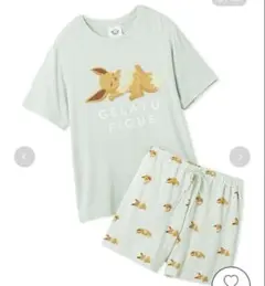 【ポケモンスリープ】接触冷感プリントTシャツ＆ショートパンツセット