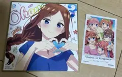 五等分の花嫁 ミニ色紙 3枚セット 中野三玖 映画特典 限定 - メルカリ