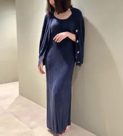 ♡新品 SNIDEL HOME ランダムリブニットワンピース カップ付き♡