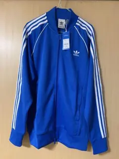 アディダスオリジナルス　SSTトラックジャケット　ブルー／ホワイトライン　2XL