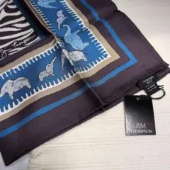 Jim Thompson ゾウデザイン ハンカチ★未使用のサムネイル