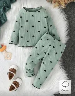 shein baby ハートパジャマ　2-3Y