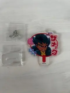 イナズマイレブンGO ザナーク・アバロニク　ビビッド　デコうちわキーチェーン