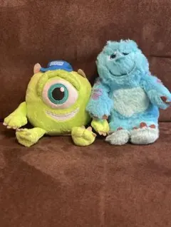 モンスターズインク ぬいぐるみ マスコット キーホルダー マイク サリー