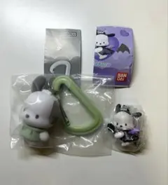 サンリオ ポチャッコ ガチャガチャ 2個セット カラビナ こあくま