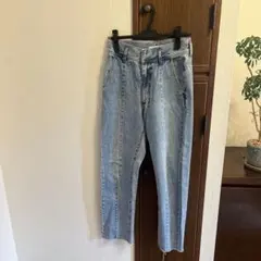 KBF ライトブルーデニム スリット入り