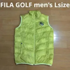 FILA GOLF men'sダウンベスト Lsize
