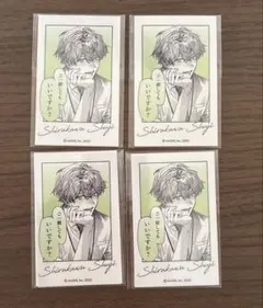 あまねく甘く魔 淫魔教育 白河秀二 チェキ風カード アクリルしおり 6点