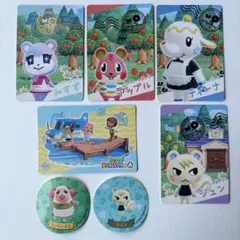 あつ森　グミカード　カップ麺のシール　7枚セット