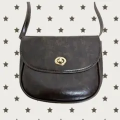 レザー ショルダーバッグ 森ガール ブラウン